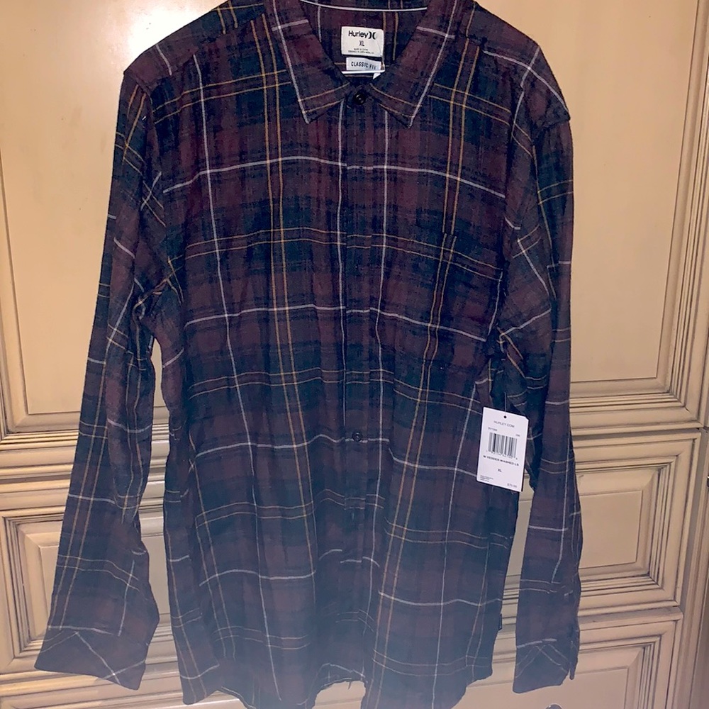 Hurley M Vedder Washed LS shirt